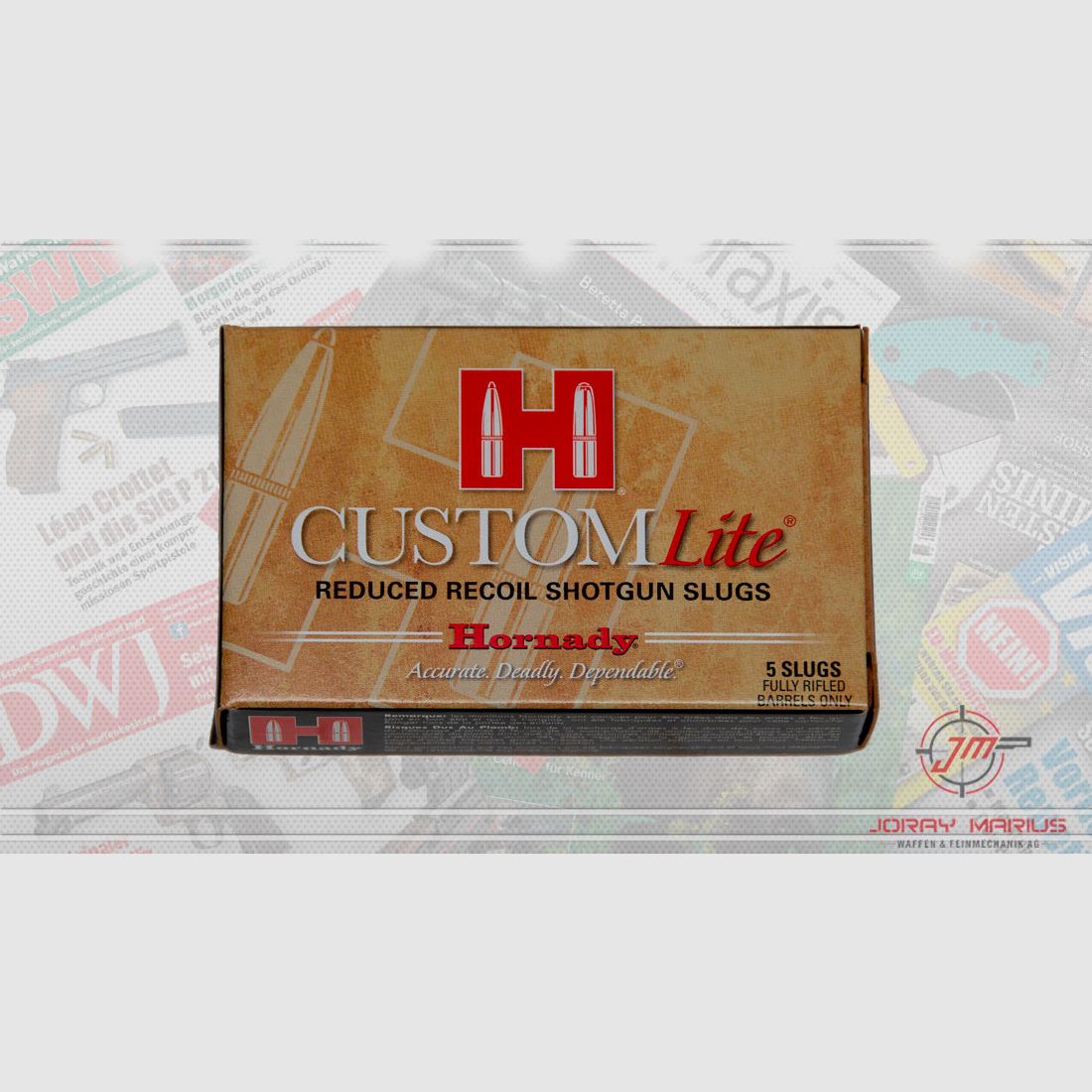 12/70 Hornady Custom Lite FTX 19.4g