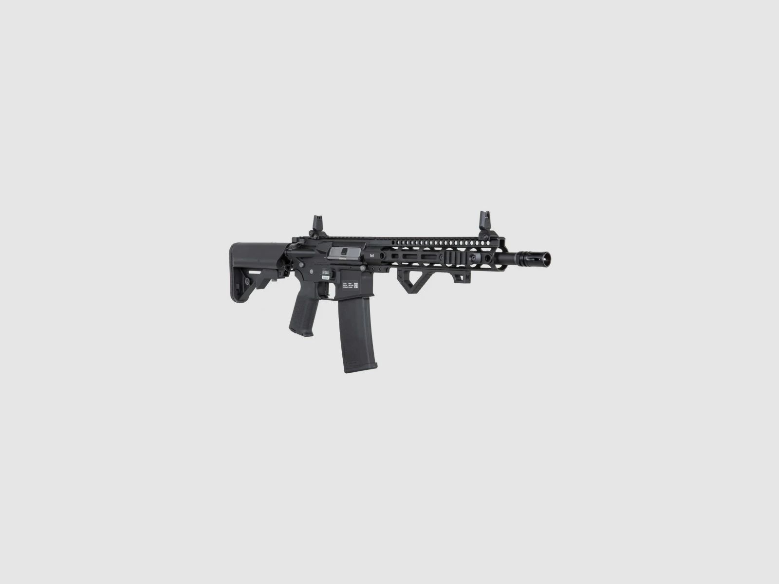 SA M4 Carbine M-LOK (SA-P20 PRIME™ Aster II ETU BLDC™) Rifle Airsoft Libre a partir de 18 - Negro -F-