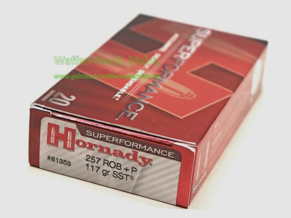 Hornady / USA Geweerpatronen Superformance .257 ROB+P