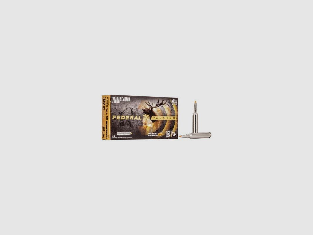 Federal 7mm Rem. Mag. Trophy Bonded 160grs, Bild 1 von 2