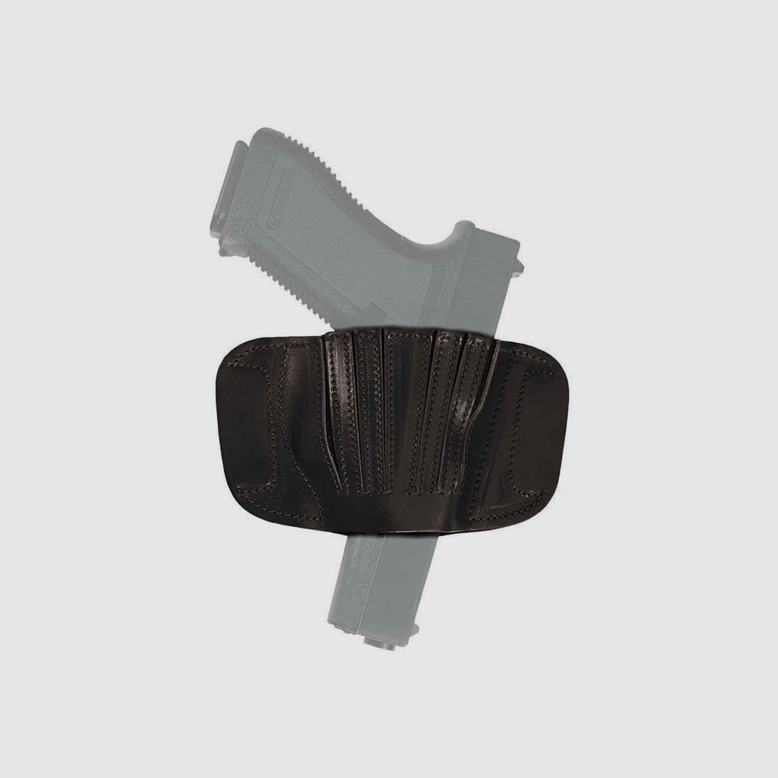 Universelles Gürtelholster mit Elastikband Large Size Schwarz Rechtshänder