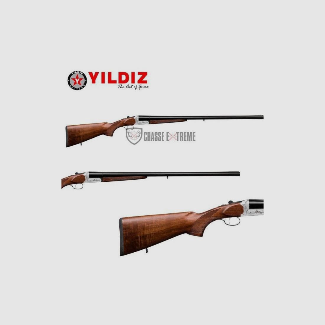 YILDIZ Elégant Einabzug-Gewehr 76 cm Kal. 12/76