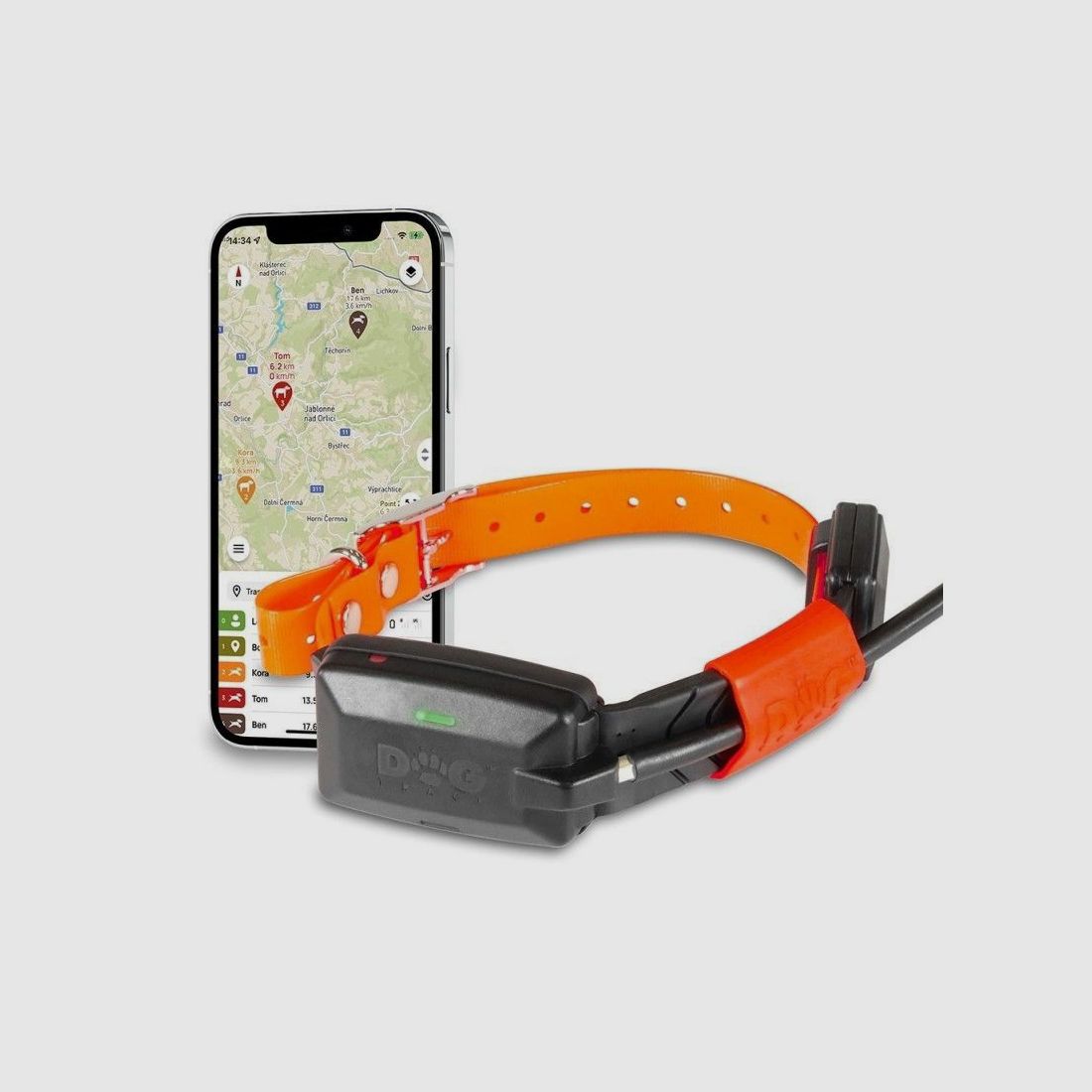 GPS DOGTRACE Halsband SHORT Extra GPS X30