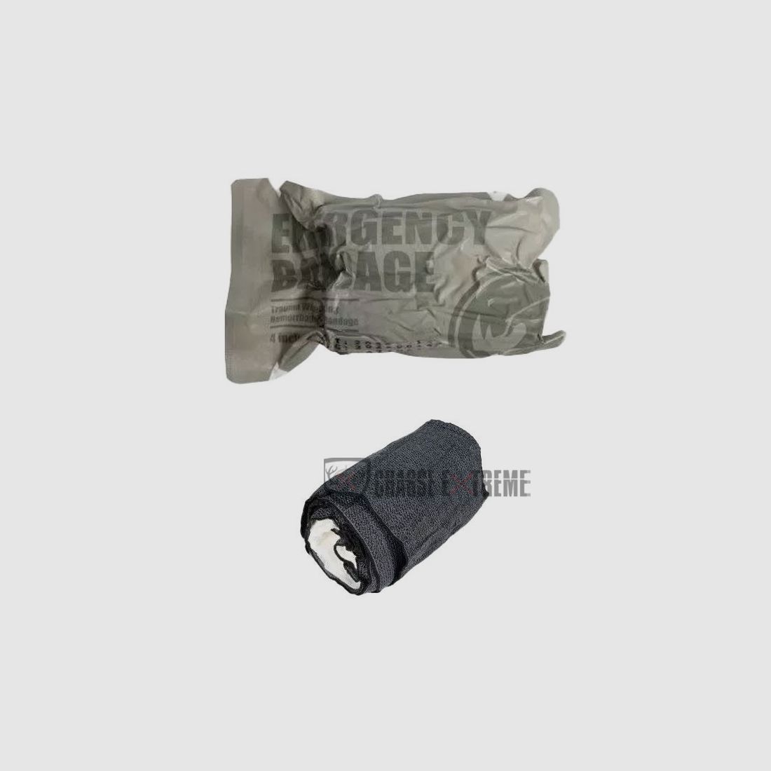 Bandage Kompressiv RHINO PADS 4" Doppelpolster Schwarz, Bild 2 von 4