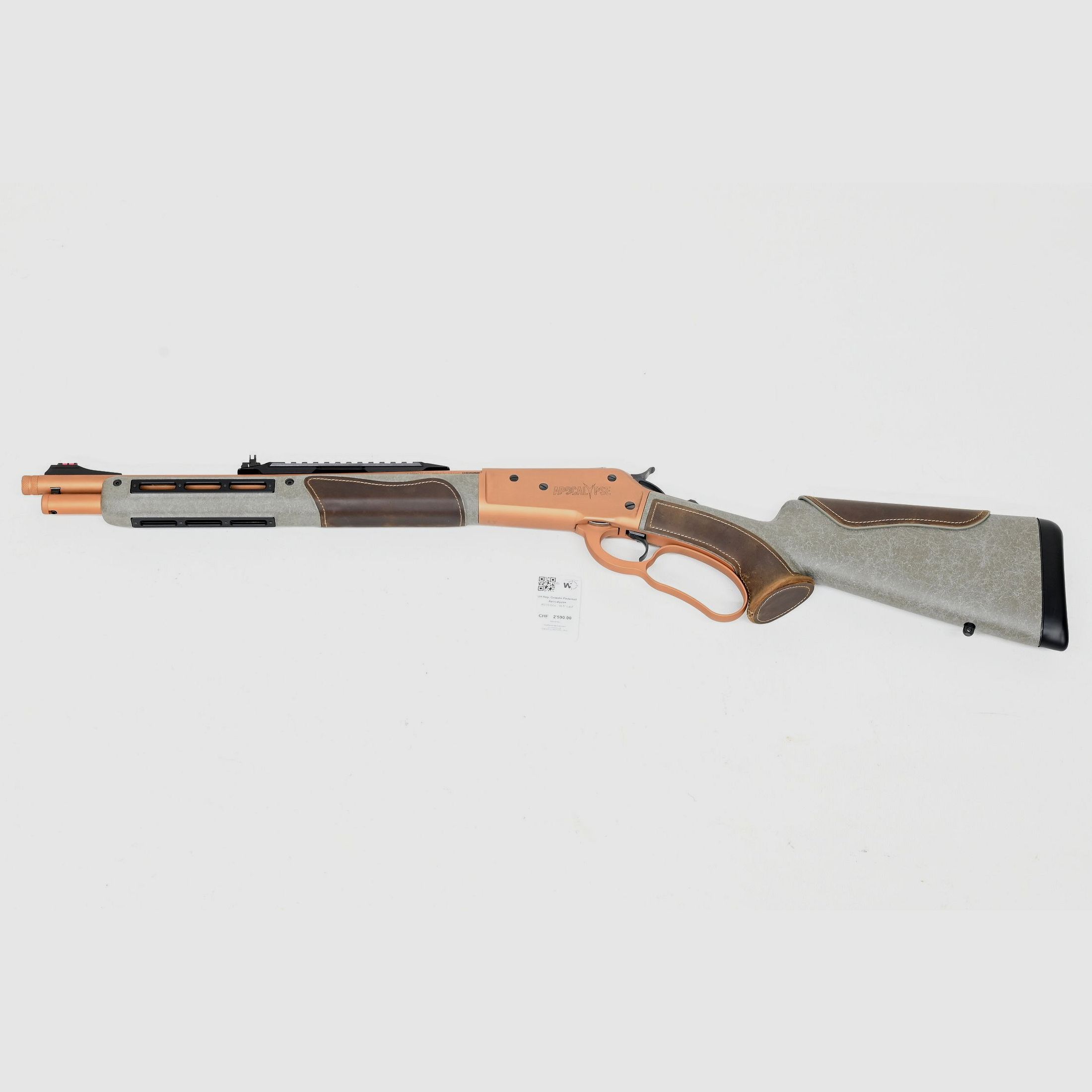 UH bolt-action rifle Pedersoli Apocalypse, .45-70 Gov., 16.5" barrel, image 2 of 2