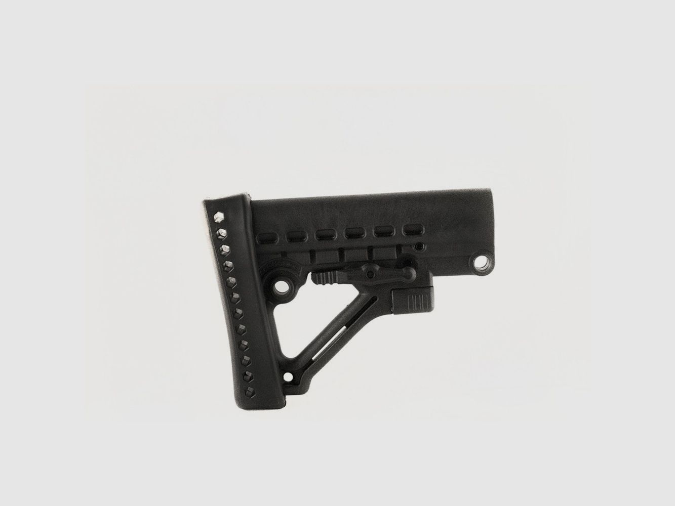 Archangel Heavy Duty AR-15 / AR-10 Buttstock (Commercial Tube) - Black Polymer