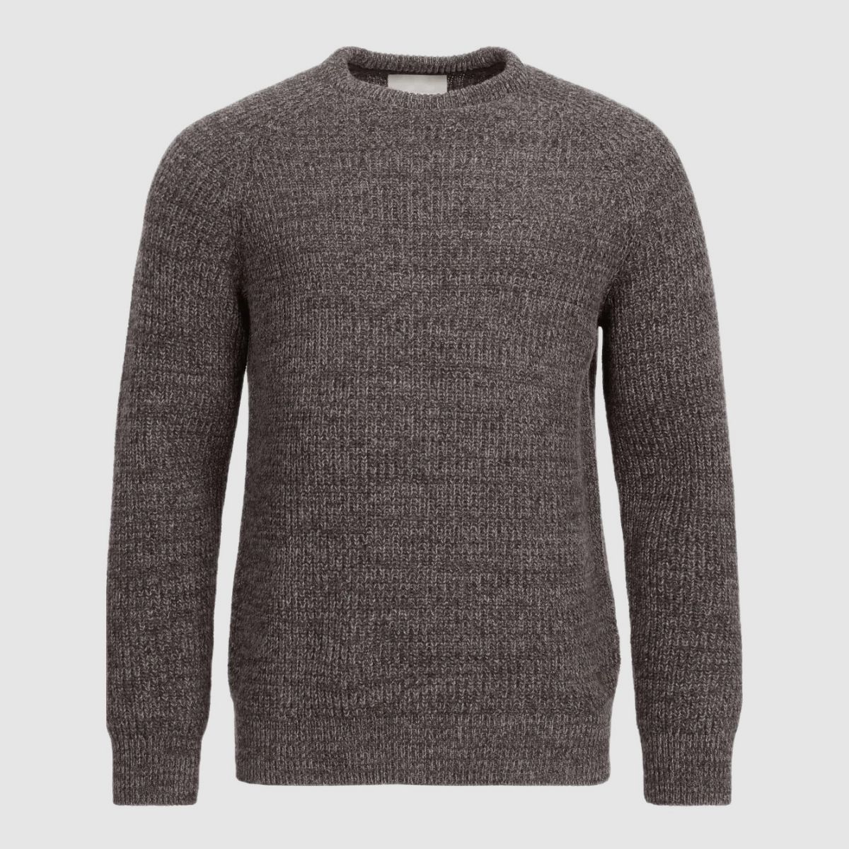 BARBOUR Pulower Horseford Okrągły Dekolt Oliwkowy