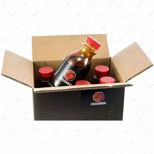 Blackfire Original Teer Aantrekkingsmiddel Karton van 6 Flessen 0,5l, afbeelding 2 van 3