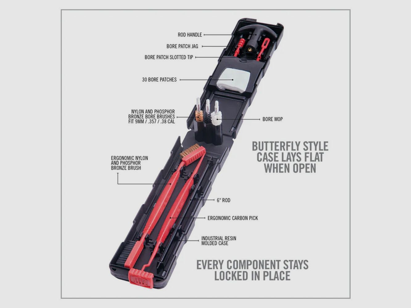 Real Avid Prime-9 Cleaning Kit Kurzwaffen Reinigungsset