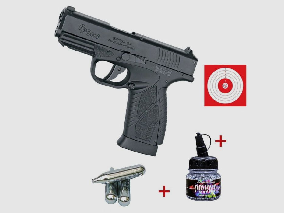 Bersa BP9CC CO2 Air Pistol - Cal. 4.5 BB's Pistol only, image 2 of 2
