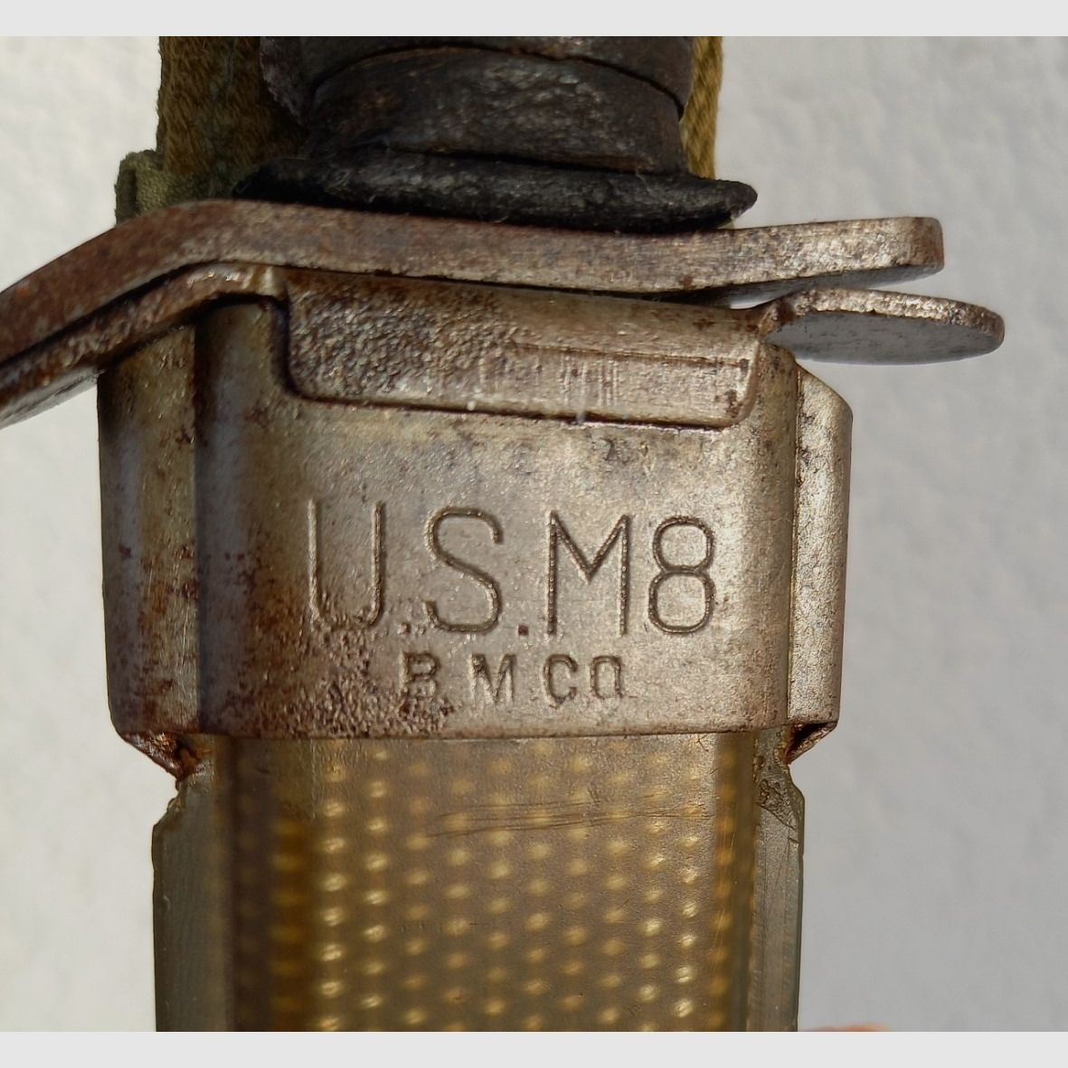 Couteau de tranchée WKII US.M3/Kampfmesser avec étui US.M8