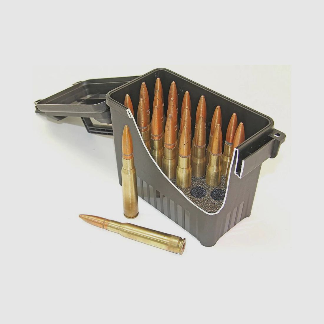 MTM Scatola per cartucce BMG20 nera 20 cartucce .50 BMG