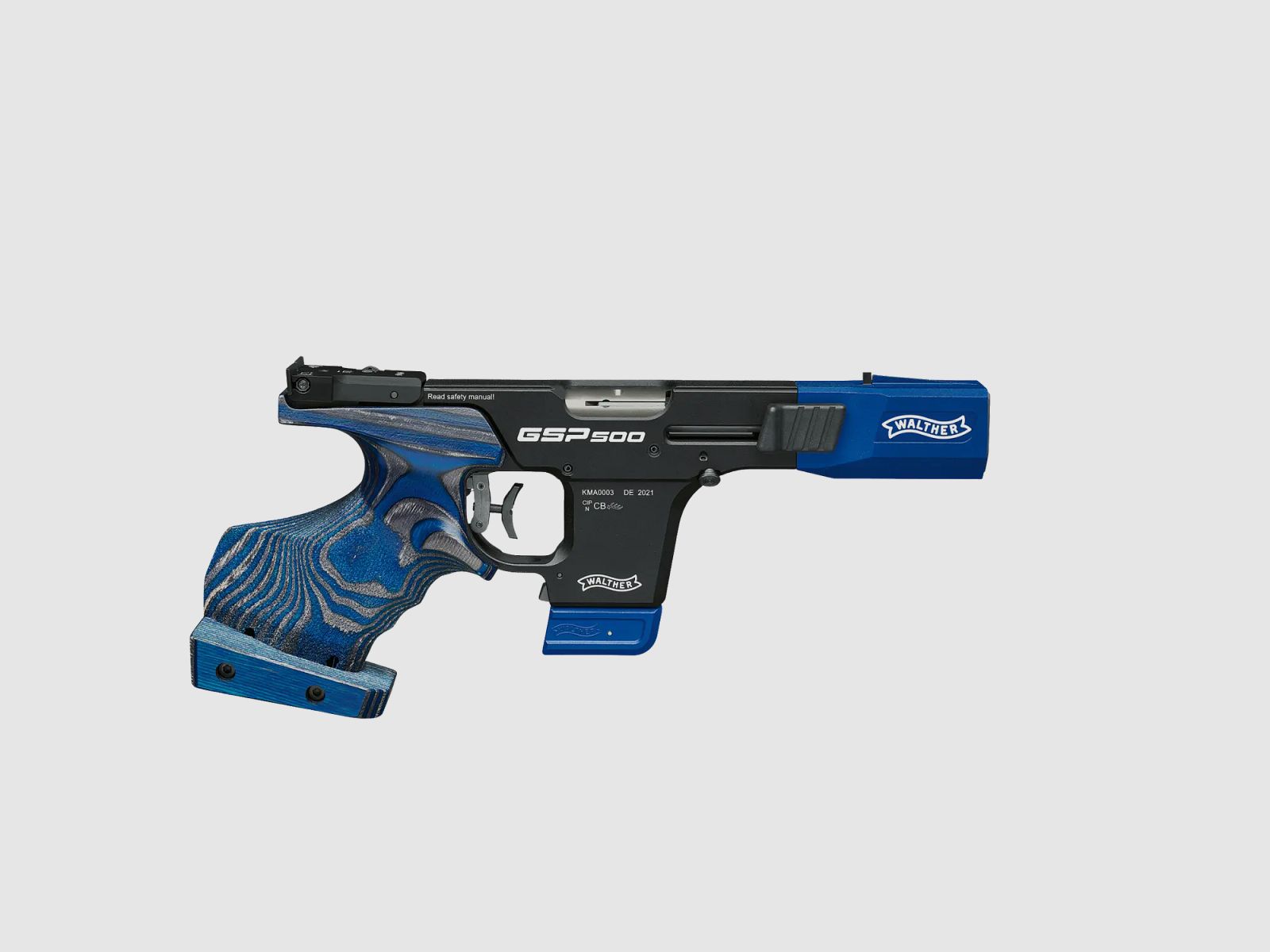 Walther Sportpistole GSP500 Kaliber .32 S&W long WC Mechanischer Abzug, Gr. M Rechts