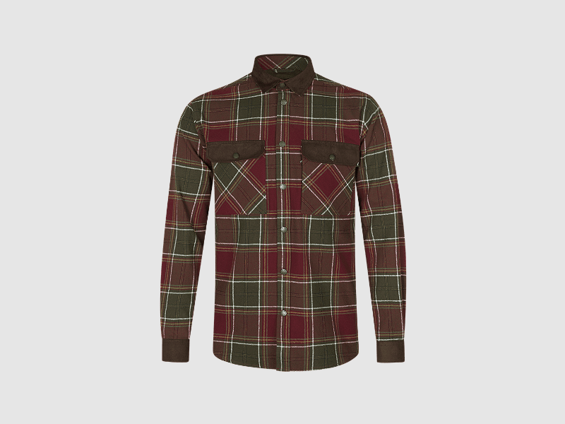 Camisa Banff a Cuadros Rojos 2XL