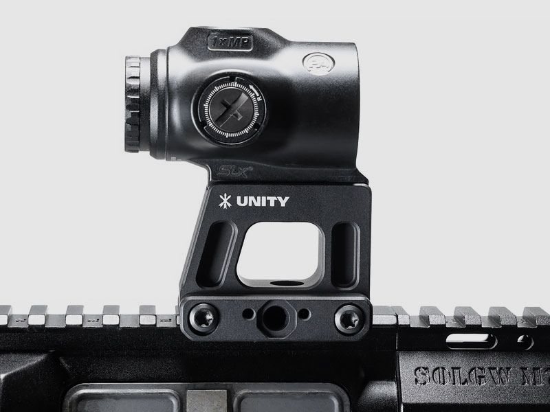 UNITY Tactical FAST MicroPrism Mount per Primary Arms Nero