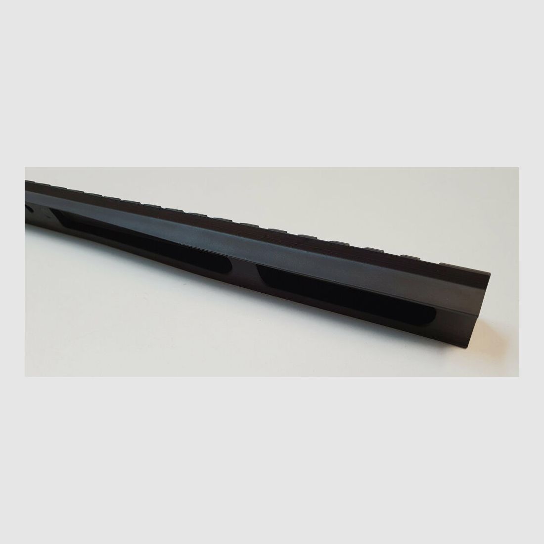 RHS RHS Picatinny Schiene für BERGARA BA 13 ,Stahl, schwarz matt brüniert , 260mm , extra lang, Germany