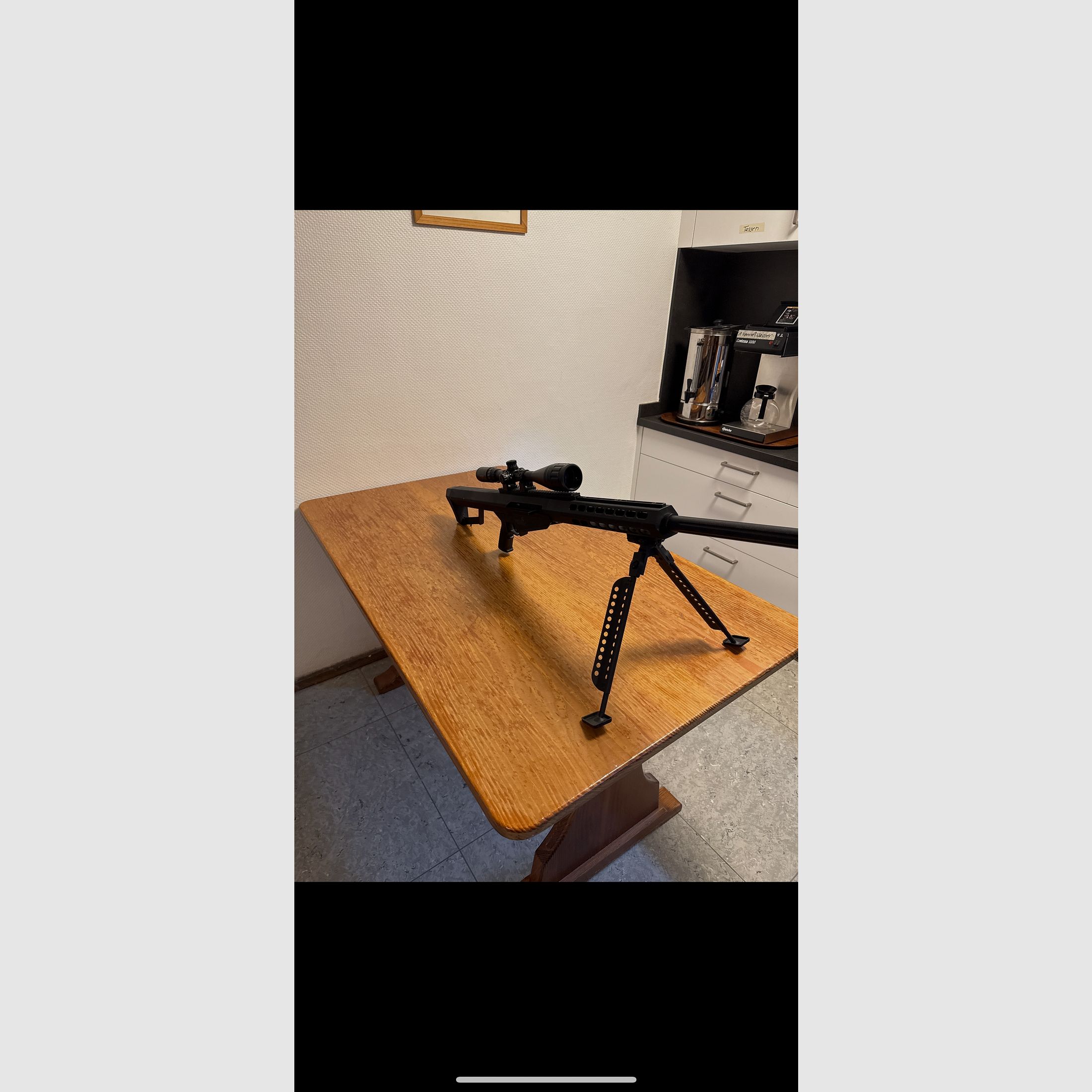 Airsoft M82 Scharfschützengewehr – massiv,  – mit Visier