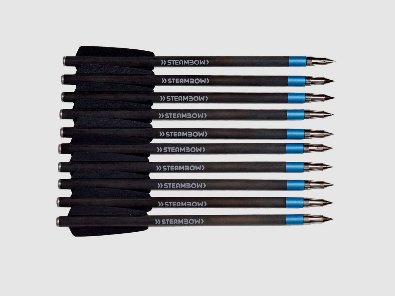 Steambow leichte Carbon Sportpfeile 10er Set AR-Series