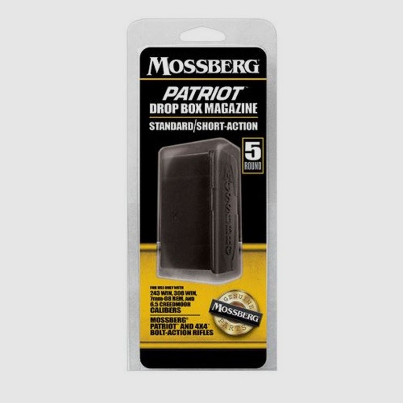 Mossberg Magazin 5 Patronen Patriot/4x4 Short