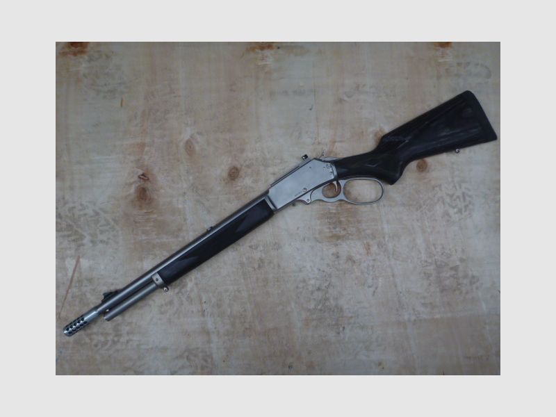 MARLIN 1895 Trapper Edelstahlbüchse mit fester Mündungsbremse Kaliber 45-70 Govt, Bild 8 von 9