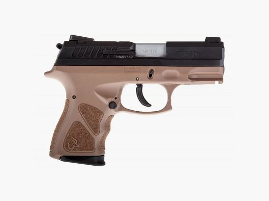 Taurus THC Pistole, Mattschwarz/Braun, .40 S&W, kompakt, 11 Schuss