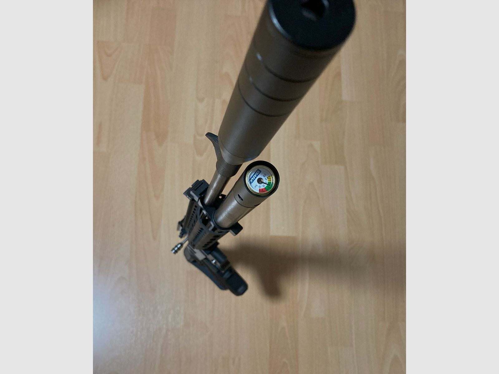 Diana Stormrider carabine à air 5,5 mm conversion style AR15 7,5J, y compris kit d'exportation 35J (non installé)