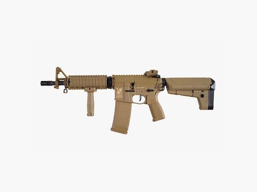 AR15 CQB-R CHARLIE TAN S-AEG Airsoft Karabin Wolny od 18 Lat | Delta Armory