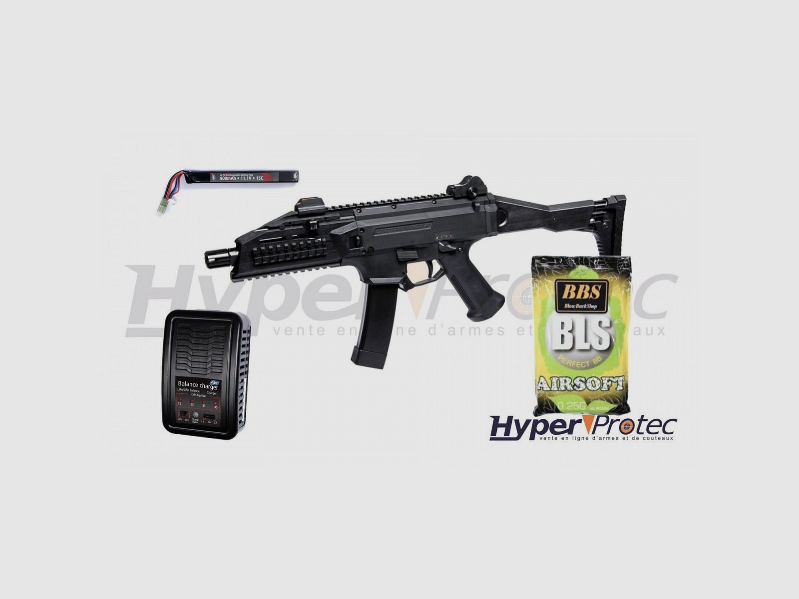Pack complet AEG CZ Scorpion Evo