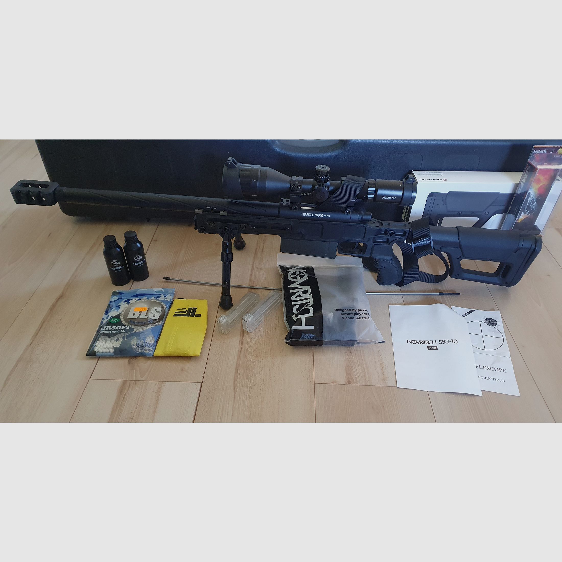 Novritsch SSG10 A3 inkl zubehör