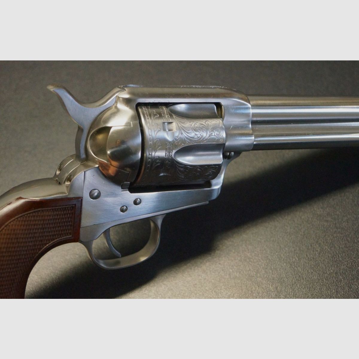 Uberti 1873 El Patron Inox graviert, Bild 5 von 5