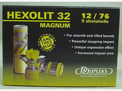 Hexolit 32 12/76 Expans. Slug - bleifrei, 32g/495gr (a5)