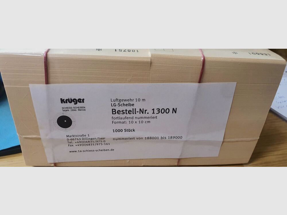 Krüger diana de aire 10m 1000 pcs