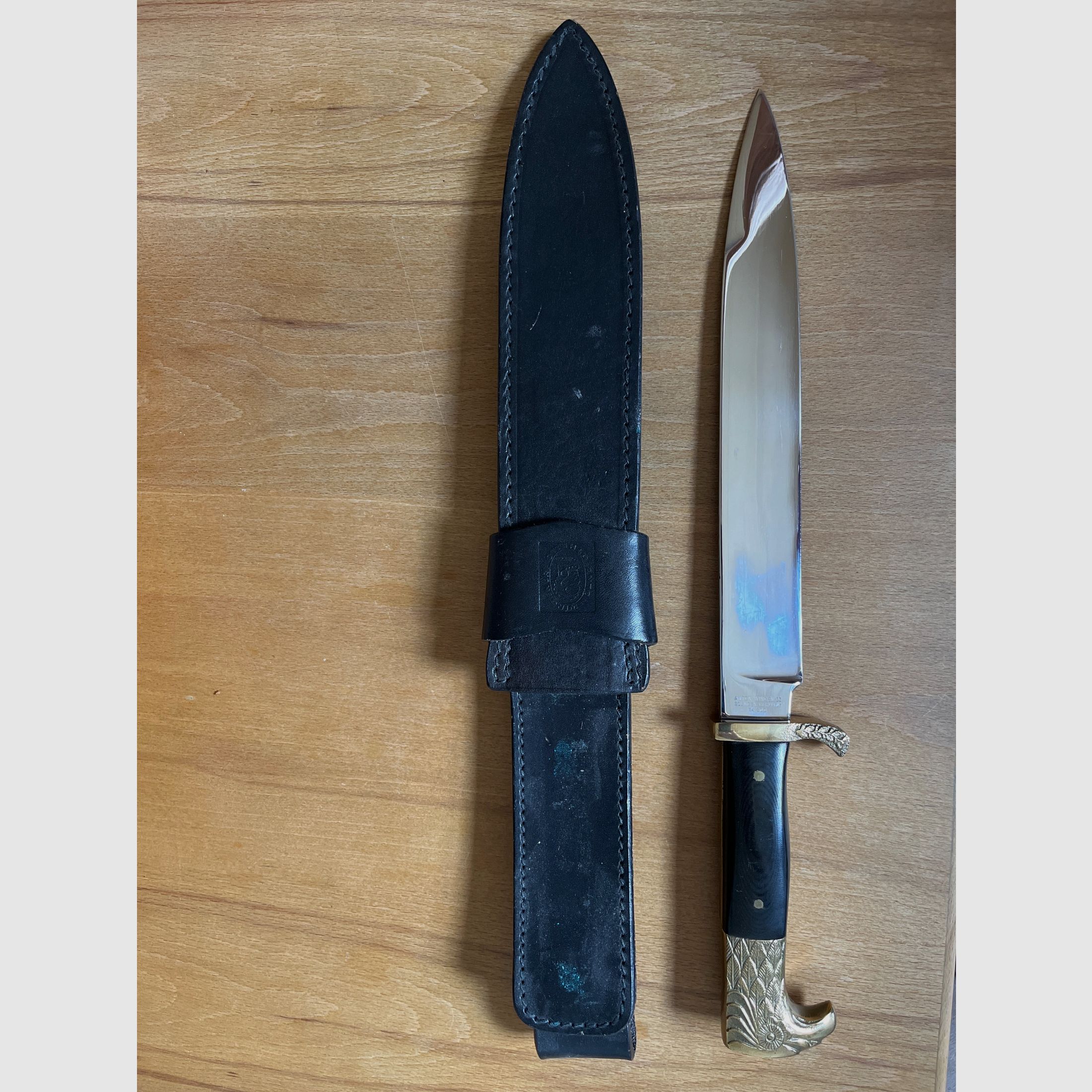 Jagdmesser Anton Wingen Golden Eagle, Bild 1 von 4