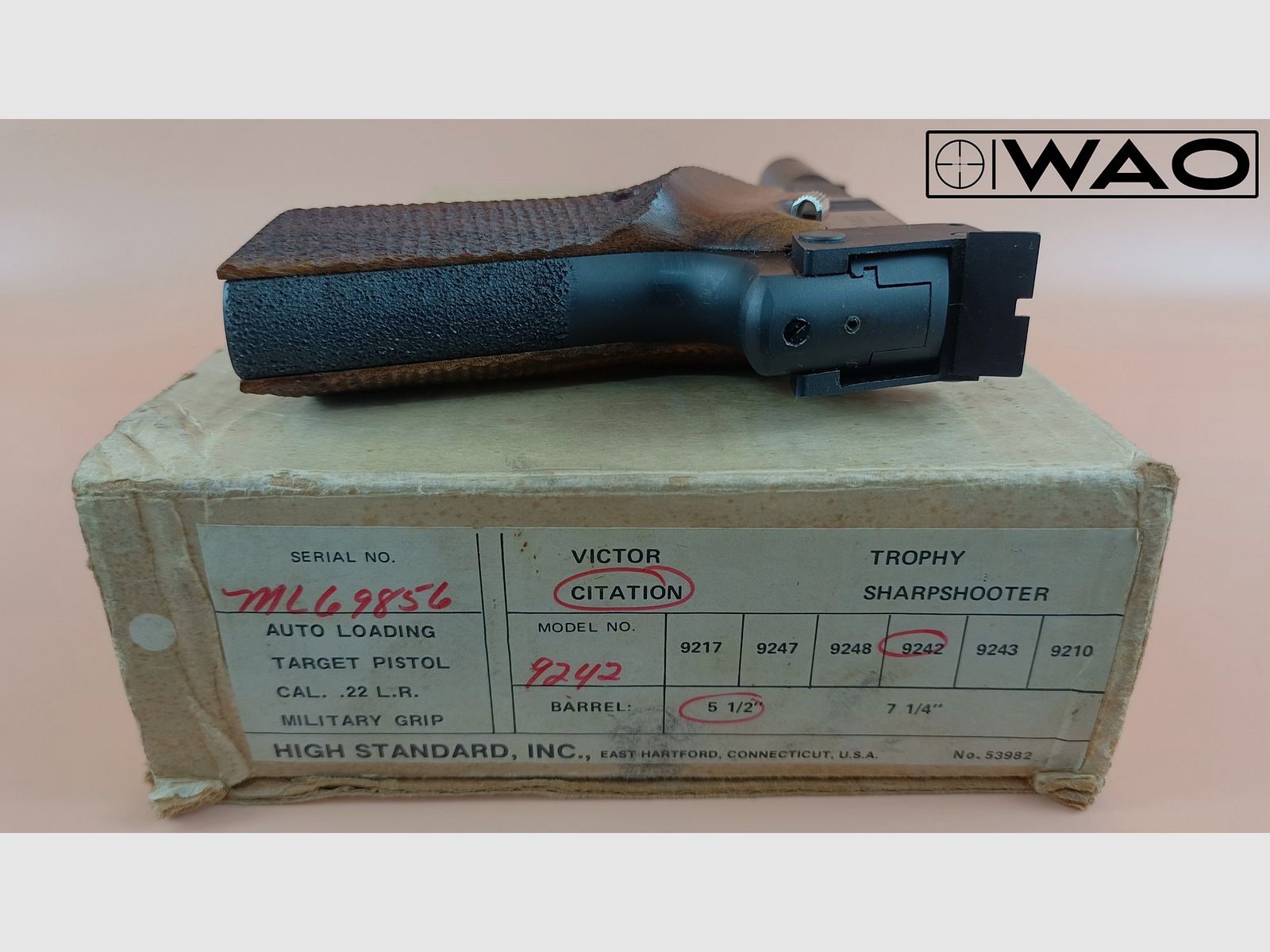 High Standard Supermatic Citation, Kal. .22lr *im Bestzustand*