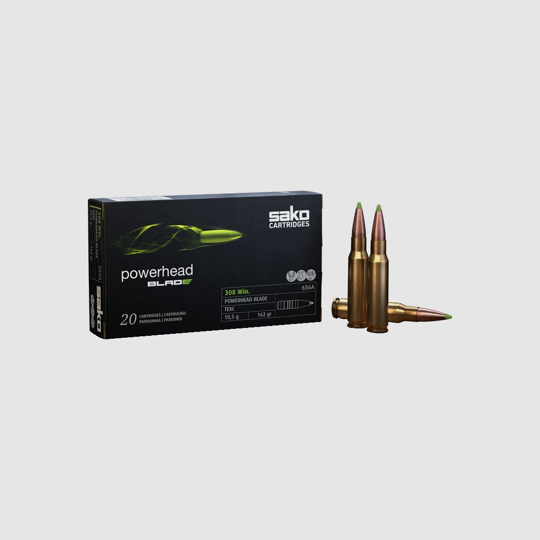 Sako Powerhead Blade Pro .308 Win. 8.4g, image 1 sur 2