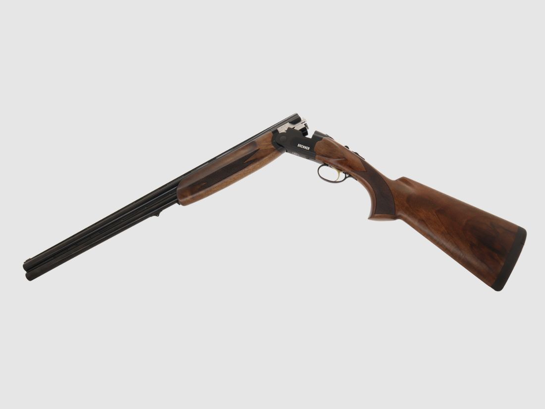 Neuwaffe, auf Lager: Bockflinte Brenner BF18 Black LL71cm 12/76 Stahlschrotbeschuss Bockdoppelflinte schwarz (Art.Nr.: BRE06-0010) Finanzierung möglich!