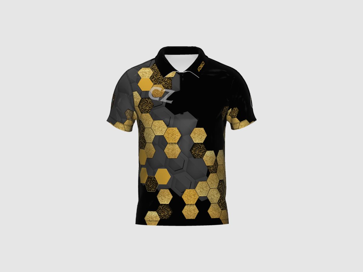 DED CZ BLACK T-Shirt, Größe: 6XL, Benutzerdefinierter Name: Kein Name, Kleidungstyp: Regular (Herren), Bild 1 von 3