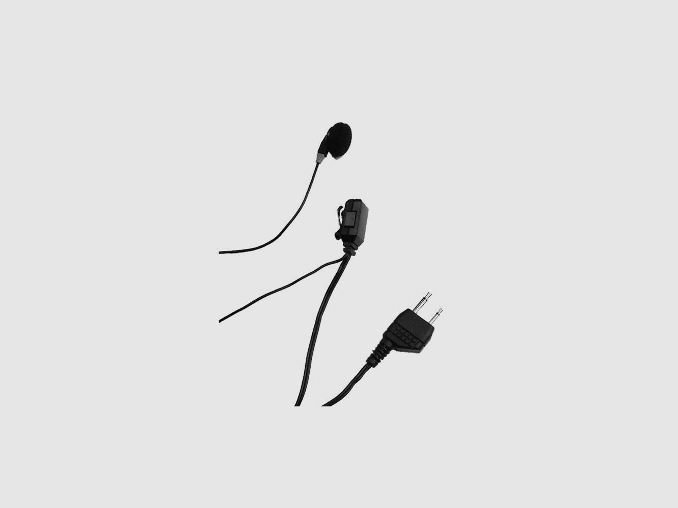 Mini headset HM500 per radio Midland Security
