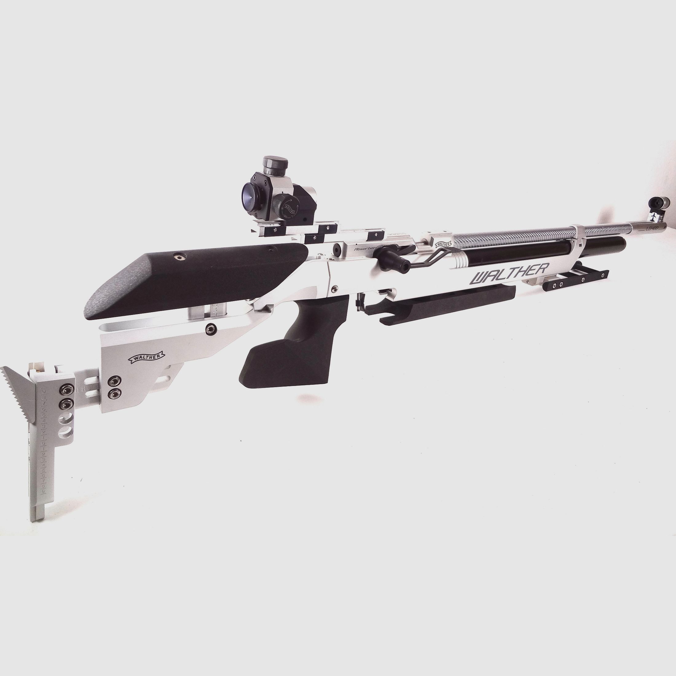 Walther LG 400 Alutec Competition Luftgewehr mit Linksgriff. 
