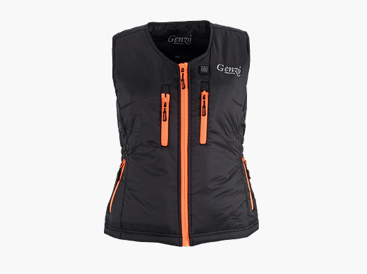 Genzo Arctic Original Gilet Riscaldante Donna Nero - 38