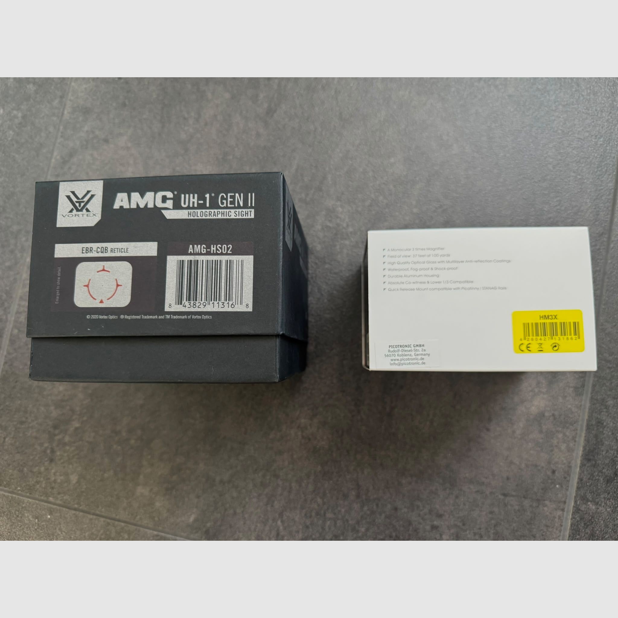 Vortex AMG UH-1 Gen 2 Holo Sight / Red Dot incl. Holosun 3x Magnifier