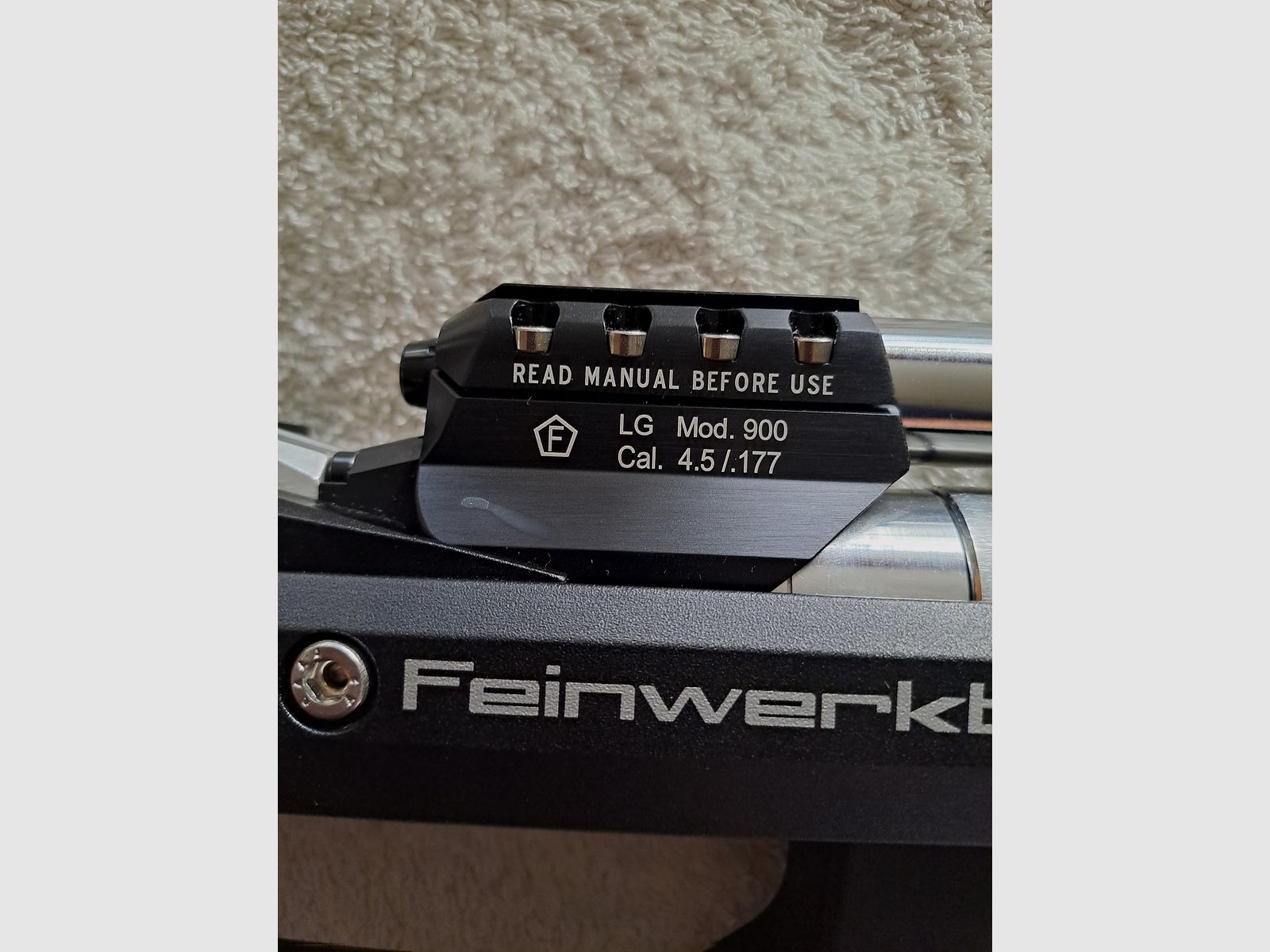 Feinwerkbau 900 Alu podkładka