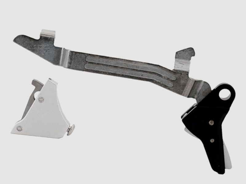 TIMNEY GLOCK Alpha Competition-Trigger, SILVER für Gen5 (Small Frame)