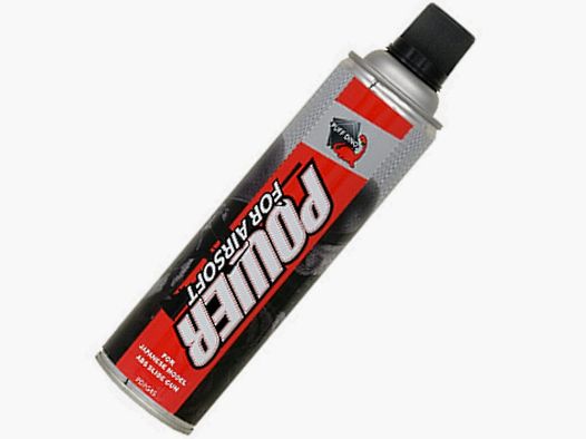 PuffDino ABS Power Airsoft Gaz Vert avec Silicone (450ml) 125 psi