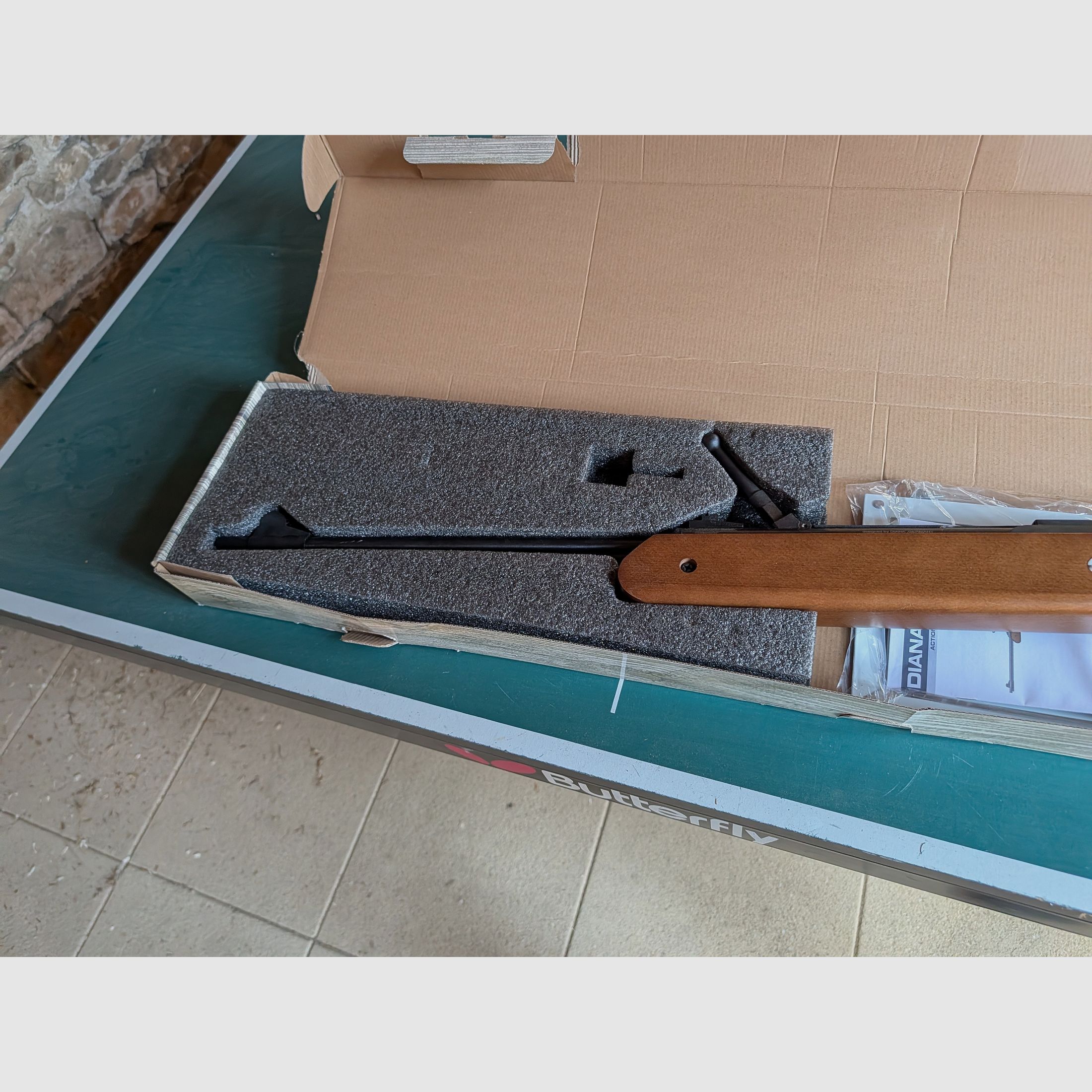 DIANA Oktoberfestgewehr (Kal. 4,4 mm) – Komplettset mit OVP & Zubehör