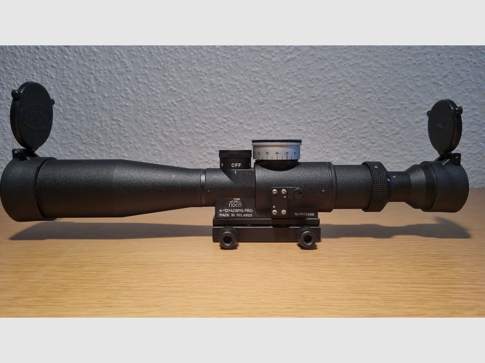 Belarusian scope BelOMO POSP 4-12x42 WM6 PRO like new! PSO-1 / Russia / Soviet Union / USSR