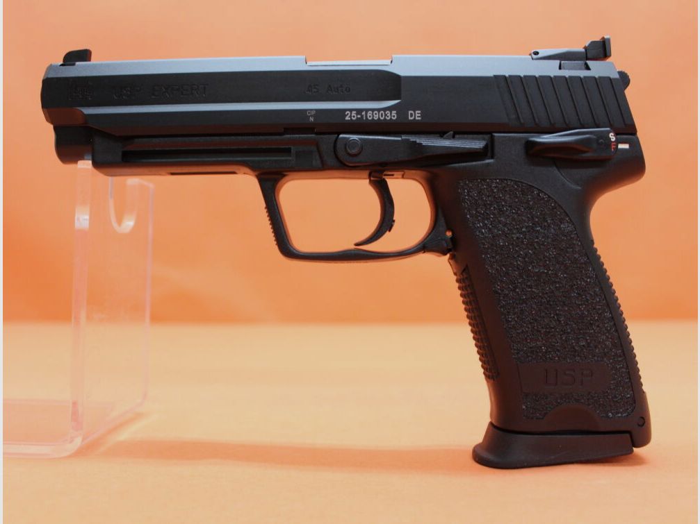 Heckler&Koch Ha.Pistolet .45Auto Heckler&Koch/H&K HK USP EXPERT 132mm lufa/ mikrometrowy celownik (.45ACP/.45A.C.P.)