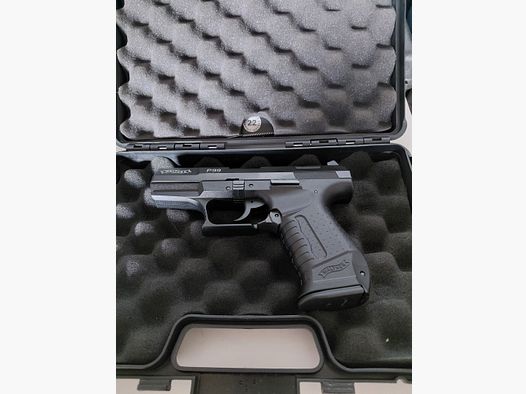 Schreckschuss Pistole Walther P 99 absolut neuwertig 