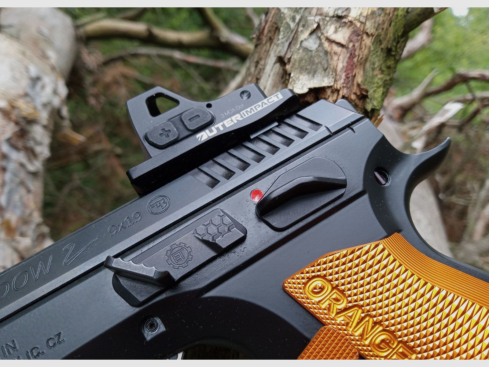CZ Shadow 2 orange Optic 3MOA °°°°°°°°°°°°°°°°°°°