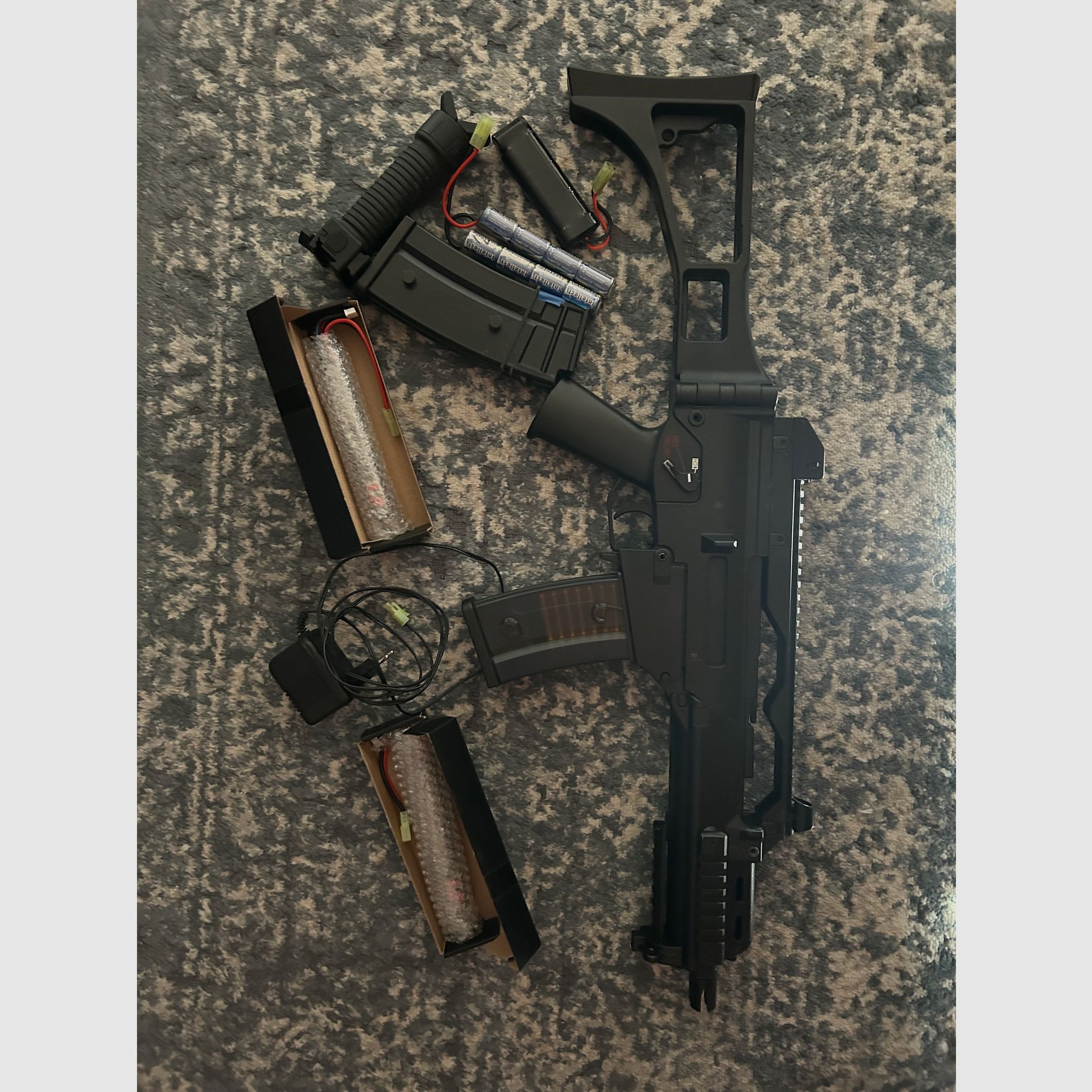 Airsoft Heckler Koch G36C 6mm BB 0,5J Semiautomatico SAEG